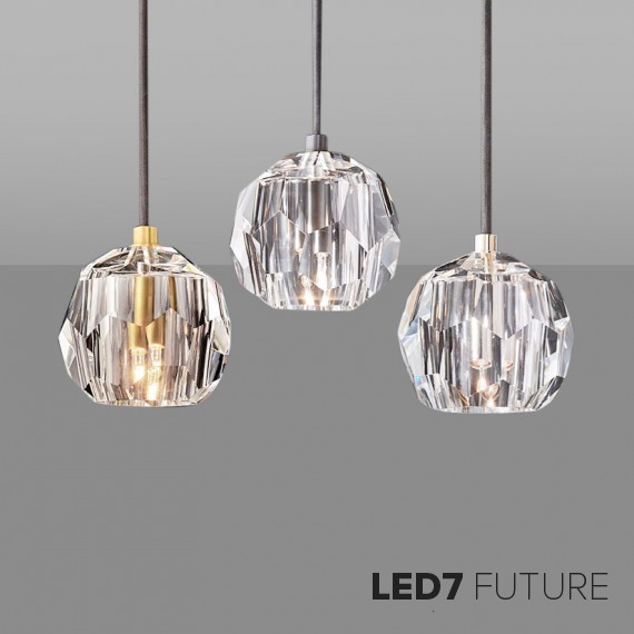 Loft Industry Modern - Boule De Cristal Pendant